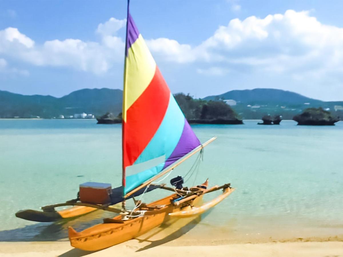 Island Breeze - Round House With Bbq - Wooden Hot Tub - Beach 恩纳 外观 照片